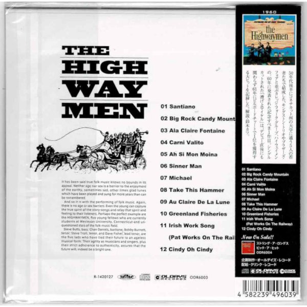Photo2: THE HIGHWAYMEN / THE HIGHWAYMEN (Brand New Japan mini LP CD) * B/O * (2)