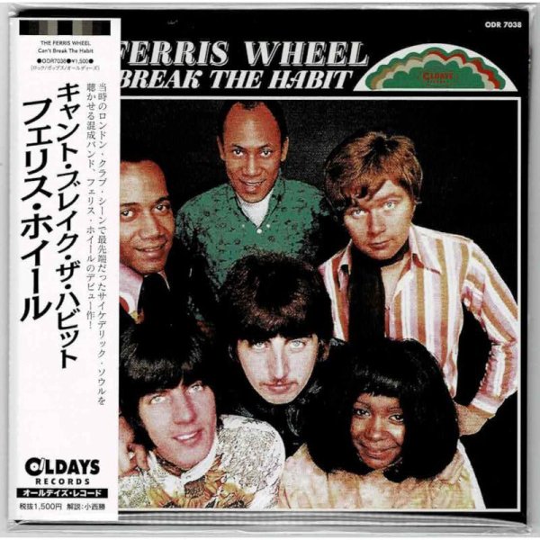 Photo1: THE FERRIS WHEEL / CAN’T BREAK THE HABIT (Brand New Japan mini LP CD) * B/O * (1)