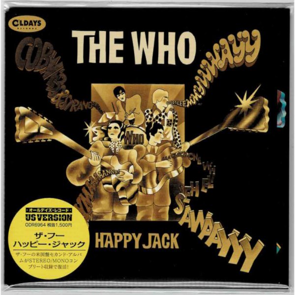 Photo1: THE WHO / HAPPY JACK (Brand New Japan mini LP CD) * B/O * (1)