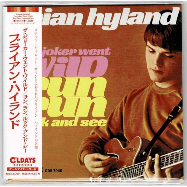 Photo1: BRIAN HYLAND / THE JOKER WENT WILD - RUN, RUN, LOOK AND SEE (Brand New Japan mini LP CD) * B/O * (1)