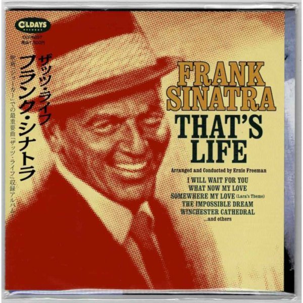 Photo1: FRANK SINATRA / THAT’S LIFE (Brand New Japan mini LP CD) * B/O * (1)