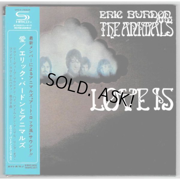 Photo1: ERIC BURDON & THE ANIMALS / LOVE IS (Used Japan mini LP SHM-CD) (1)