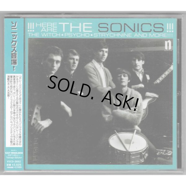 Photo1: THE SONICS / HERE ARE THE SONICS!!! (Used Japan jewel case CD) (1)