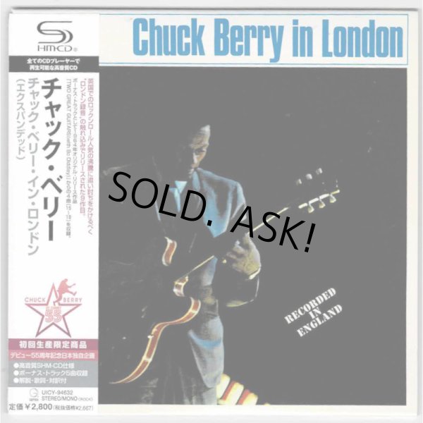 Photo1: CHUCK BERRY / CHUCK BERRY IN LONDON (Used Japan mini LP SHM-CD) (1)