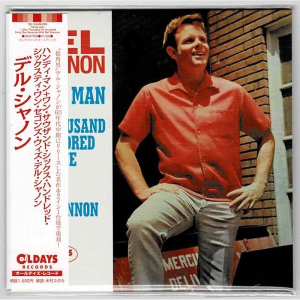 Photo1: DEL SHANNON / HANDY MAN + ONE THOUSAND SIX HUNDRED SIXTY ONE SECONDS WITH DEL SHANNON (Brand New Japan mini LP CD) * B/O * (1)