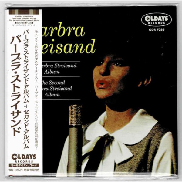 Photo1: BARBRA STREISAND / THE BARBRA STREISAND ALBUM + THE SECOND BARBRA STREISAND ALBUM (Brand New Japan mini LP CD) * B/O * (1)
