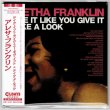 Photo1: ARETHA FRANKLIN / TAKE IT LIKE YOU GIVE IT + TAKE A LOOK (Brand New Japan mini LP CD) * B/O * (1)