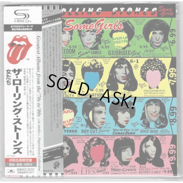 Photo1: THE ROLLING STONES / SOME GIRLS (Used Japan mini LP SHM-CD) (1)