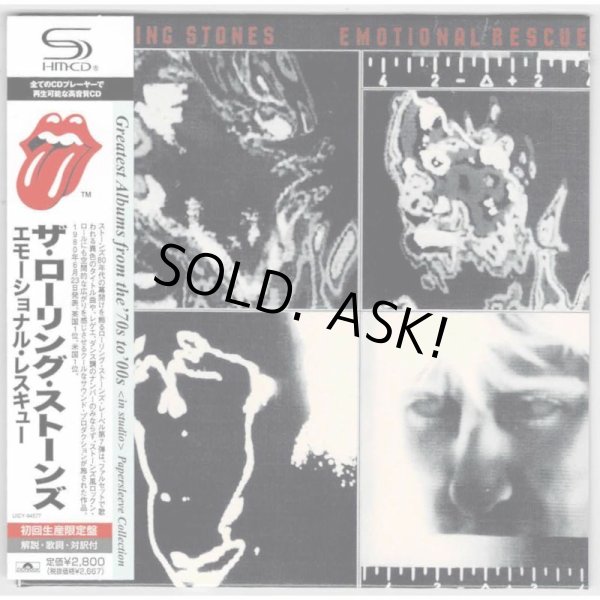 Photo1: THE ROLLING STONES / EMOTIONAL RESCUE (Used Japan mini LP SHM-CD) (1)