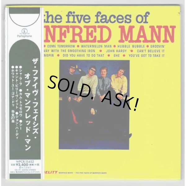 Photo1: MANFRED MANN / THE FIVE FACES OF MANFRED MANN : US VERSION (Used Japan mini LP SHM-CD) (1)