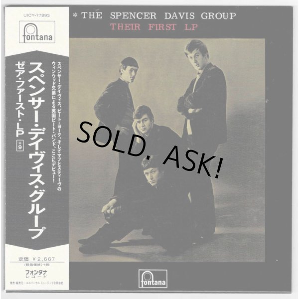 Photo1: THE SPENCER DAVIS GROUP / THEIR FIRST LP (Used Japan mini LP SHM-CD) (1)