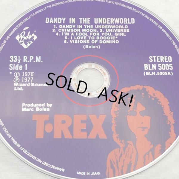 Photo5: T. REX / DANDY IN THE UNDERWORLD (Used Japan mini LP SHM-CD, Promo/Loaned) (5)