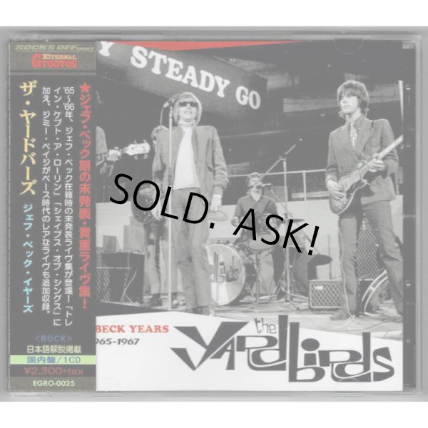 Photo1: THE YARDBIRDS / JEFF BECK YEARS LIVE 1965-1967 (Used Japan jewel case CD) (1)