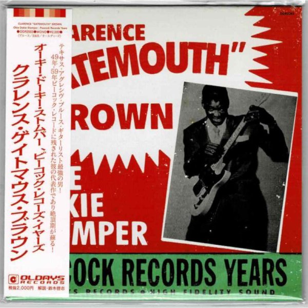 Photo1: CLARENCE "GATEMOUTH" BROWN / OKIE DOKIE STOMPER - PEACOCK RECORDS YEARS (Brand New Japan mini LP CD)  * B/O * (1)