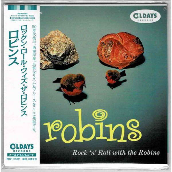 Photo1: THE ROBINS / ROCK 'N' ROLL WITH THE ROBINS (Brand New Japan mini LP CD)  * B/O * (1)
