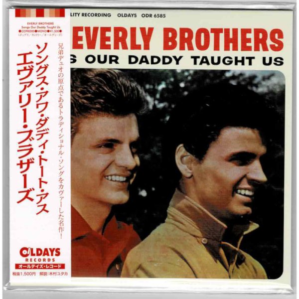 Photo1: THE EVERLY BROTHERS / SONGS OUR DADDY TAUGHT US (Brand New Japan mini LP CD) * B/O * (1)