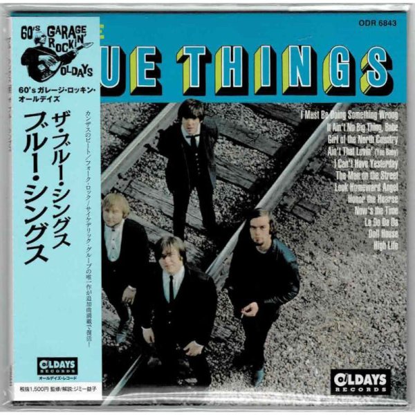 Photo1: THE BLUE THINGS / THE BLUE THINGS (Brand New Japan mini LP CD) * B/O * (1)