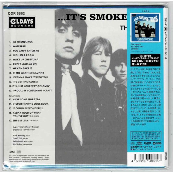 Photo2: THE SMOKE / IT'S SMOKE TIME (Brand New Japan mini LP CD) * B/O * (2)