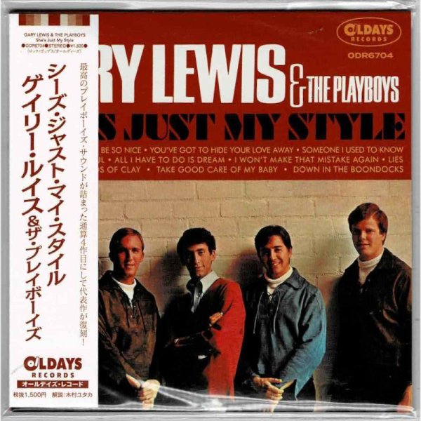 Photo1: GARY LEWIS & THE PLAYBOYS / SHE’S JUST MY STYLE (Brand New Japan mini LP CD) * B/O * (1)