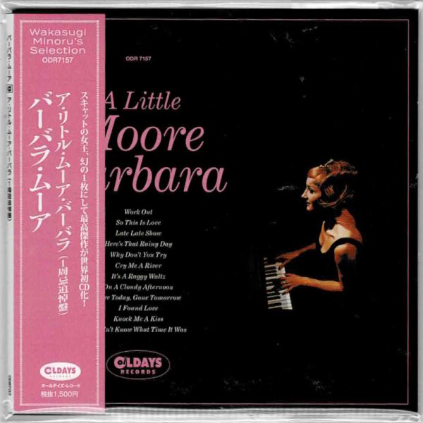 Photo1: BARBARA MOORE / A LITTLE MOORE BARBARA (Brand New Japan mini LP CD) * B/O * (1)