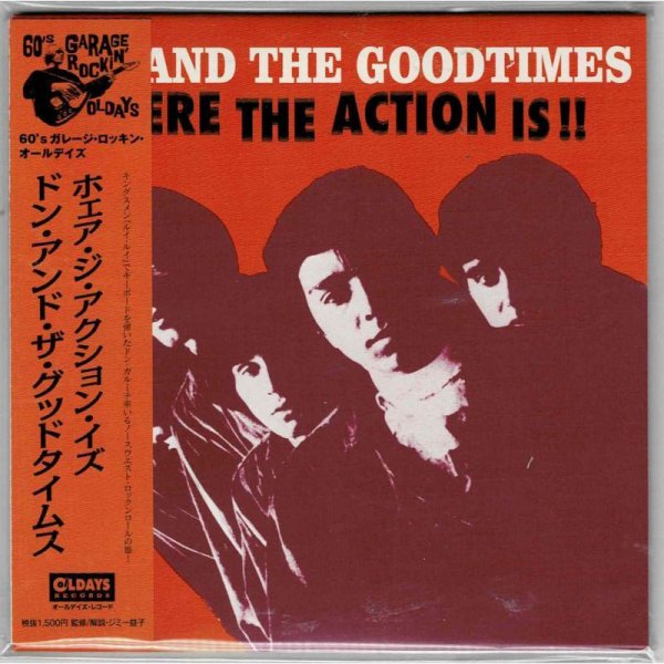 Photo1: DON AND THE GOODTIMES / WHERE THE ACTION IS!! (Brand New Japan mini LP CD) * B/O * (1)