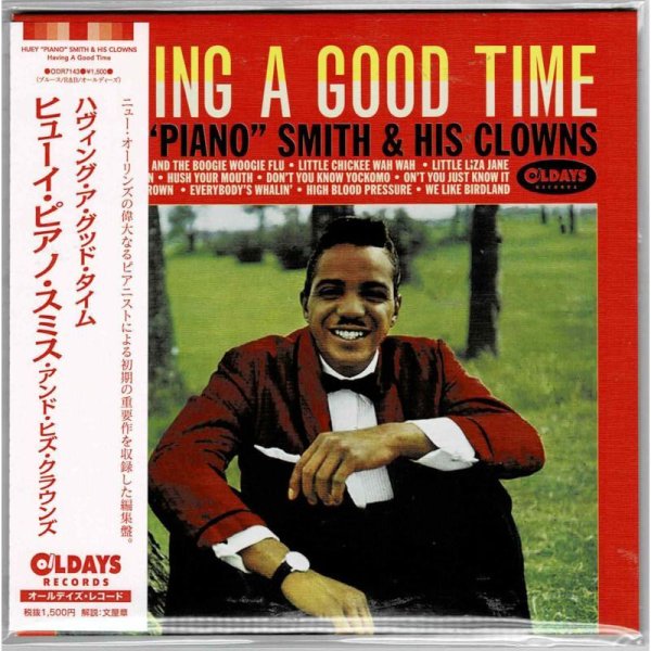 Photo1: HUEY ”PIANO” SMITH & HIS CLOWNS / HAVING A GOOD TIME (Brand New Japan mini LP CD) * B/O * (1)