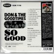 Photo2: DON & THE GOODTIMES / SO GOOD (Brand New Japan mini LP CD) * B/O * (2)