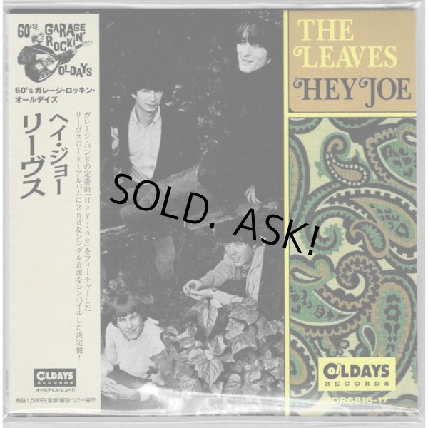 Photo1: THE LEAVES / HEY JOE (Brand New Japan mini LP CD) (1)