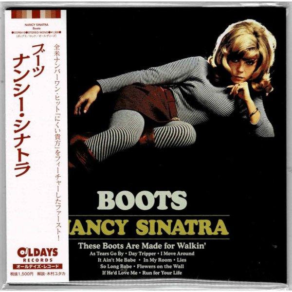 Photo1: NANCY SINATRA / BOOTS (Brand New Japan mini LP CD) * B/O * (1)