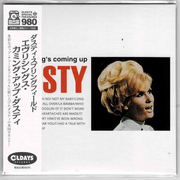 Photo1: DUSTY SPRINGFIELD / EV'RYTHING'S COMING UP DUSTY (Brand New Japan mini LP CD) * B/O * (1)