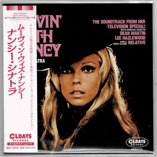 Photo1: NANCY SINATRA / MOVIN' WITH NANCY (Brand New Japan mini LP CD) * B/O * (1)