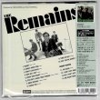 Photo2: THE REMAINS / THE REMAINS (Brand New Japan mini LP CD) * B/O * (2)