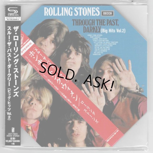 Photo1: THE ROLLING STONES / THROUGH THE PAST, DARKLY (BIG HITS VOL.2) (Used Japan mini LP SHM-CD) (1)