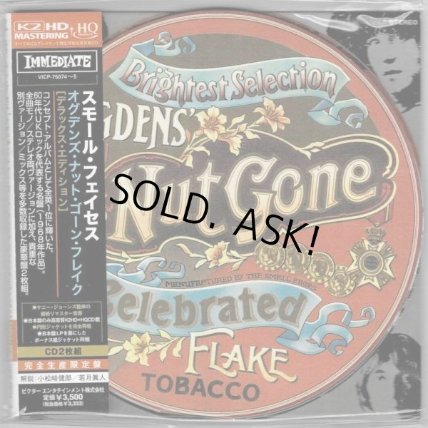Photo1: SMALL FACES / OGDENS' NUT GONE FLAKE : DELUXE EDITION (Used Japan mini LP HQCD) (1)