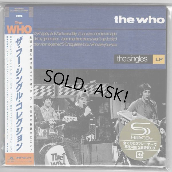 Photo1: THE WHO / THE SINGLES (Used Japan mini LP SHM-CD) (1)