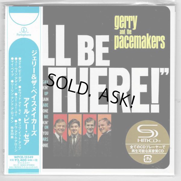 Photo1: GERRY AND THE PACEMAKERS / I'LL BE THERE (Used Japan mini LP SHM-CD) (1)