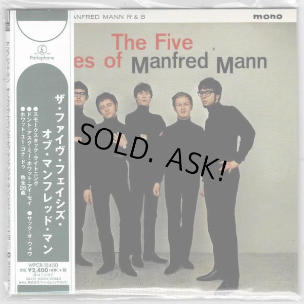 Photo1: MANFRED MANN / THE FIVE FACES OF MANFRED MANN (Used Japan mini LP SHM-CD) (1)