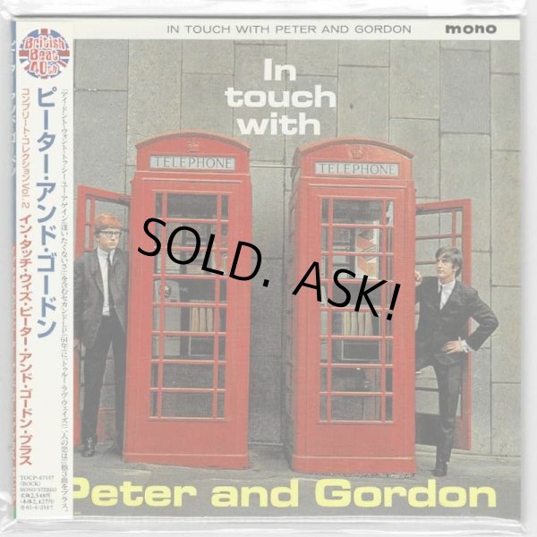 Photo1: PETER AND GORDON / IN TOUCH WITH PETER AND GORDON PLUS (Used Japan mini LP CD) (1)