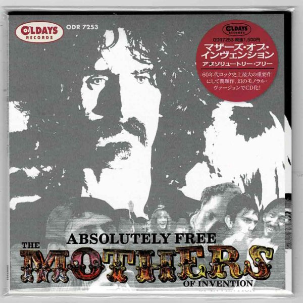 Photo1: THE MOTHERS OF INVENTION / ABSOLUTELY FREE (Brand New Japan mini LP CD) Frank Zappa * B/O * (1)