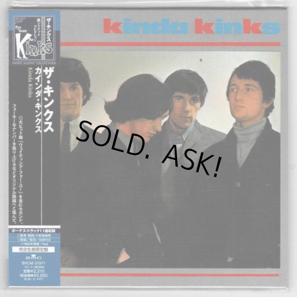 Photo1: THE KINKS / KINDA KINKS (Used Japan mini LP CD) (1)