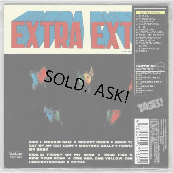 Photo2: TAGES / EXTRA EXTRA (Used Japan mini LP CD) (2)