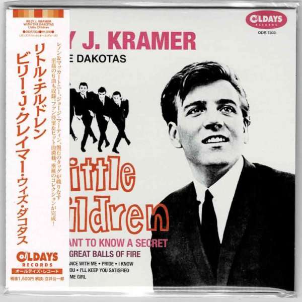 Photo1: BILLY J. KRAMER WITH THE DAKOTAS / LITTLE CHILDREN (Brand New Japan mini LP CD) * B/O * (1)