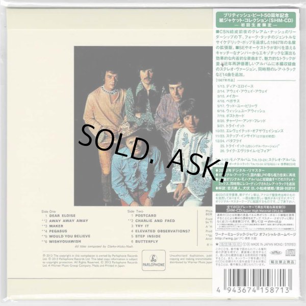 Photo2: THE HOLLIES / BUTTERFLY (Used Japan mini LP SHM-CD) (2)