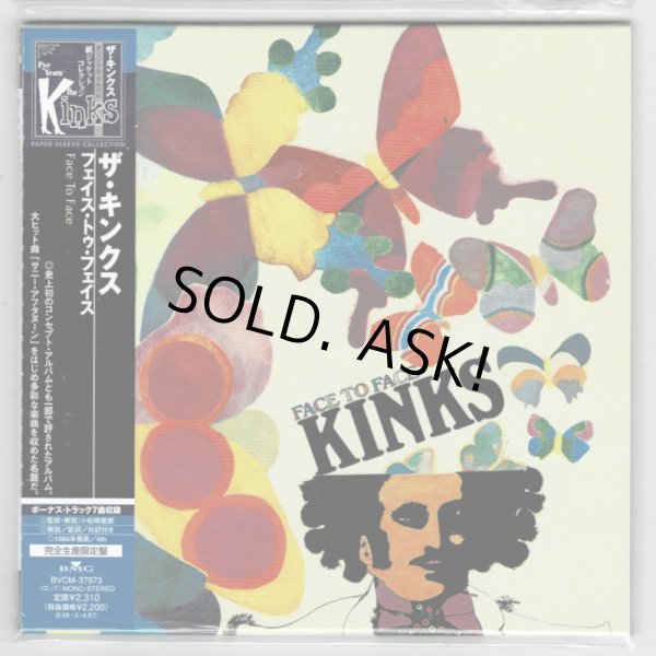 Photo1: THE KINKS / FACE TO FACE (Used Japan mini LP CD) (1)