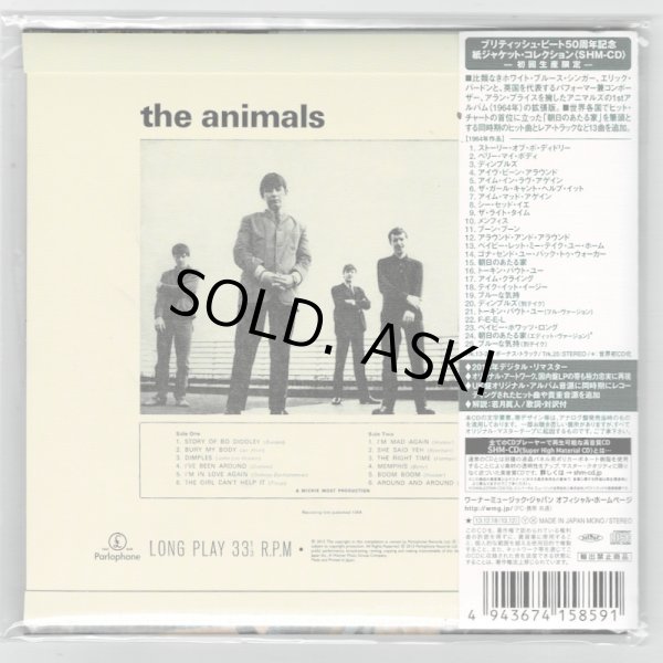 Photo2: THE ANIMALS / THE ANIMALS (Used Japan mini LP SHM-CD) (2)