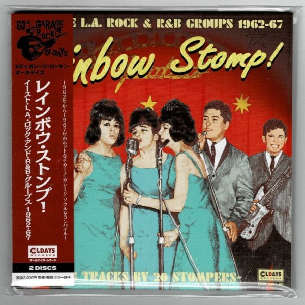 Photo1: V.A. / RAINBOW STOMP! EASTSIDE L.A. ROCK & R&B GROUPS 1962-67 (Brand New Japan mini LP CD) * B/O * (1)