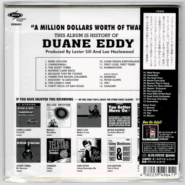 Photo2: DUANE EDDY / $1,000,000.00 WORTH OF TWANG (Brand New Japan mini LP CD) (2)