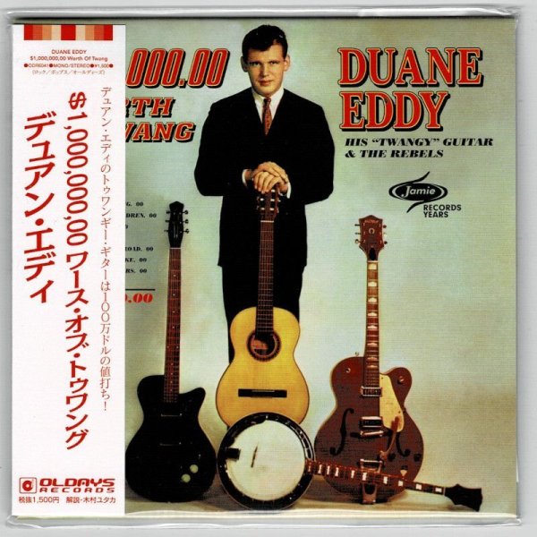 Photo1: DUANE EDDY / $1,000,000.00 WORTH OF TWANG (Brand New Japan mini LP CD)  * B/O * (1)