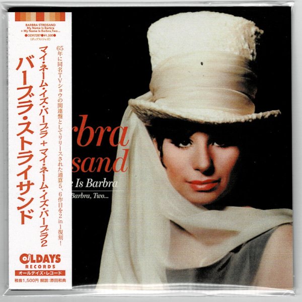 Photo1: BARBRA STREISAND / MY NAME IS BARBRA + MY NAME IS BARBRA, TWO... (Brand New Japan mini LP CD) * B/O * (1)