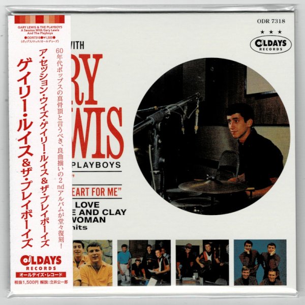 Photo1: GARY LEWIS & THE PLAYBOYS / A SESSION WITH GARY LEWIS AND THE PLAYBOYS (Brand New Japan mini LP CD) * B/O * (1)